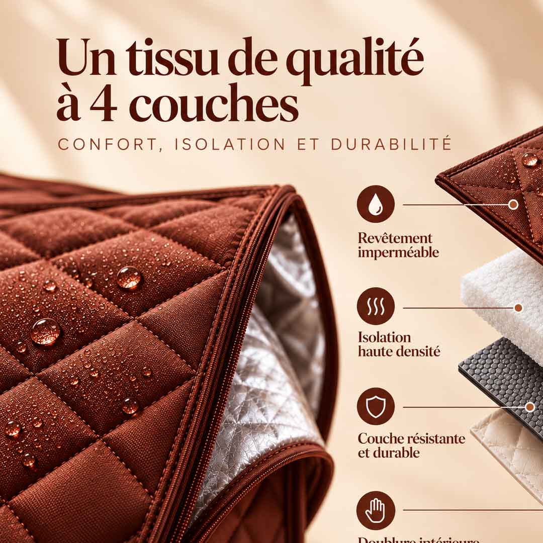 Tissu isolant du hammam sauna vapeur portable