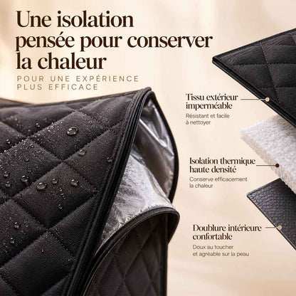 Tissu isolant trois couches du sauna infrarouge Essentiel